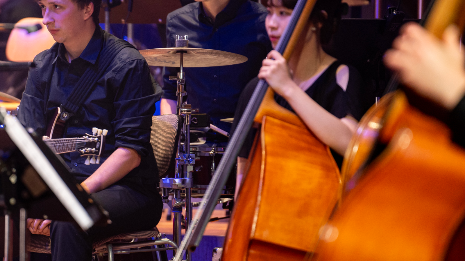 Blick auf das MHL-Sinfonieorchester