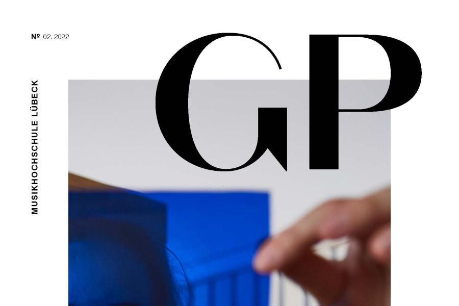 Blick auf die Titelseite einer GP