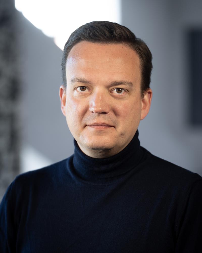 Blick auf Martin Blank