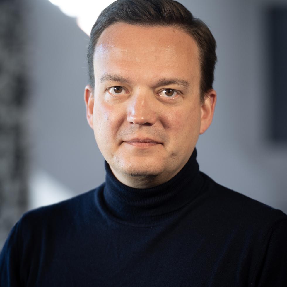 Blick auf Martin Blank